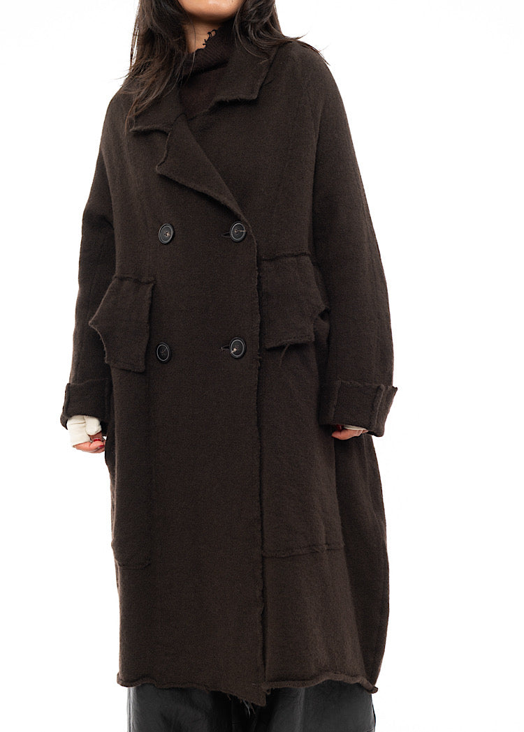RUNDHOLZ MAINLINE KNITTED COAT