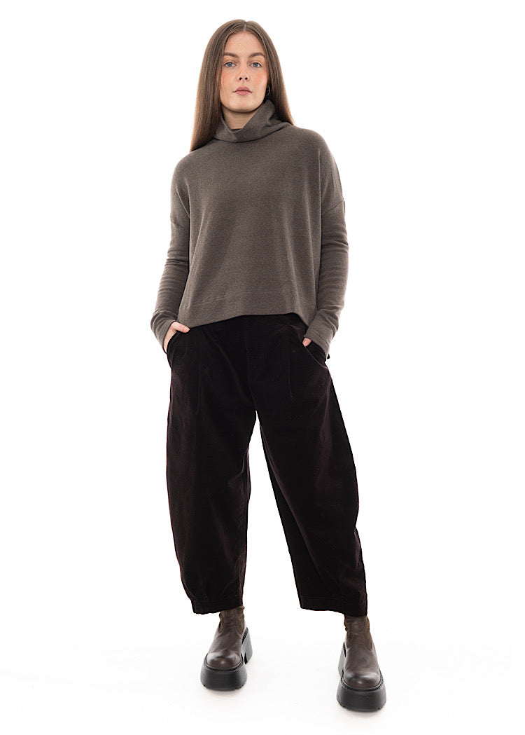 MAMA B BIANCO V TROUSER