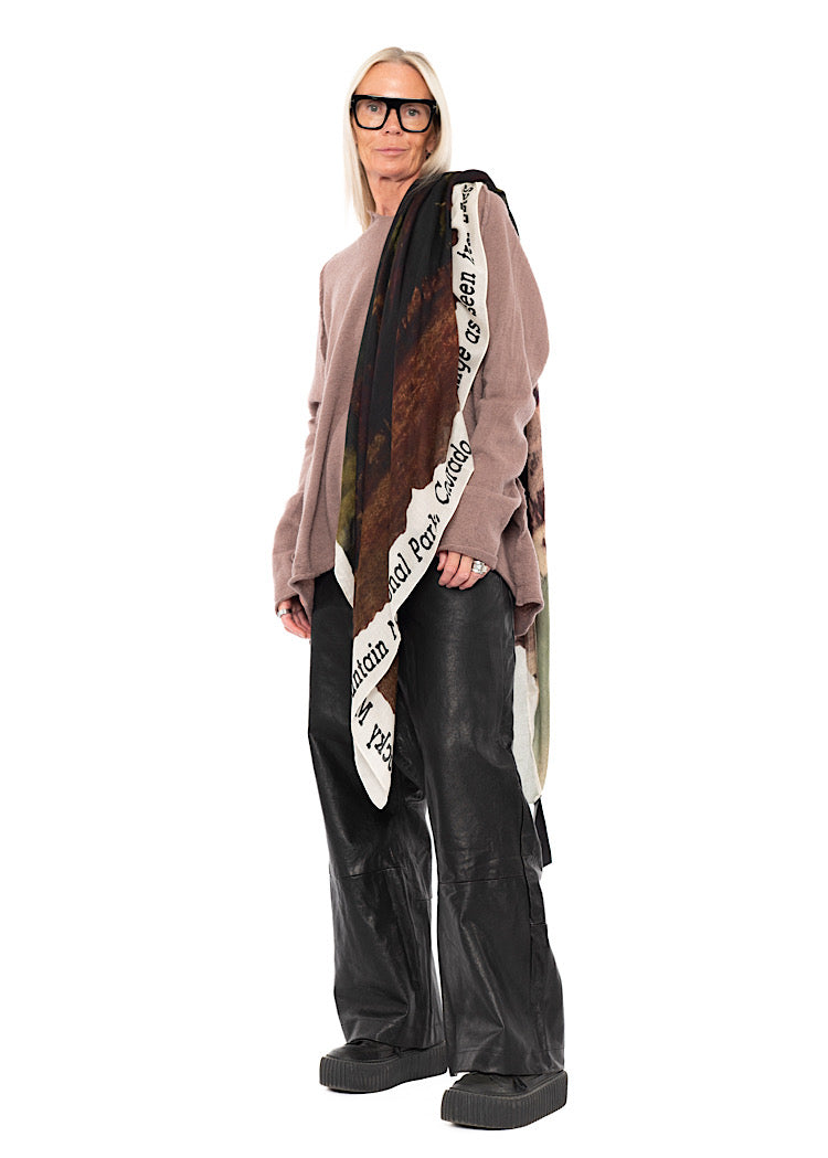 LANDSCAPE PRINT SCARF