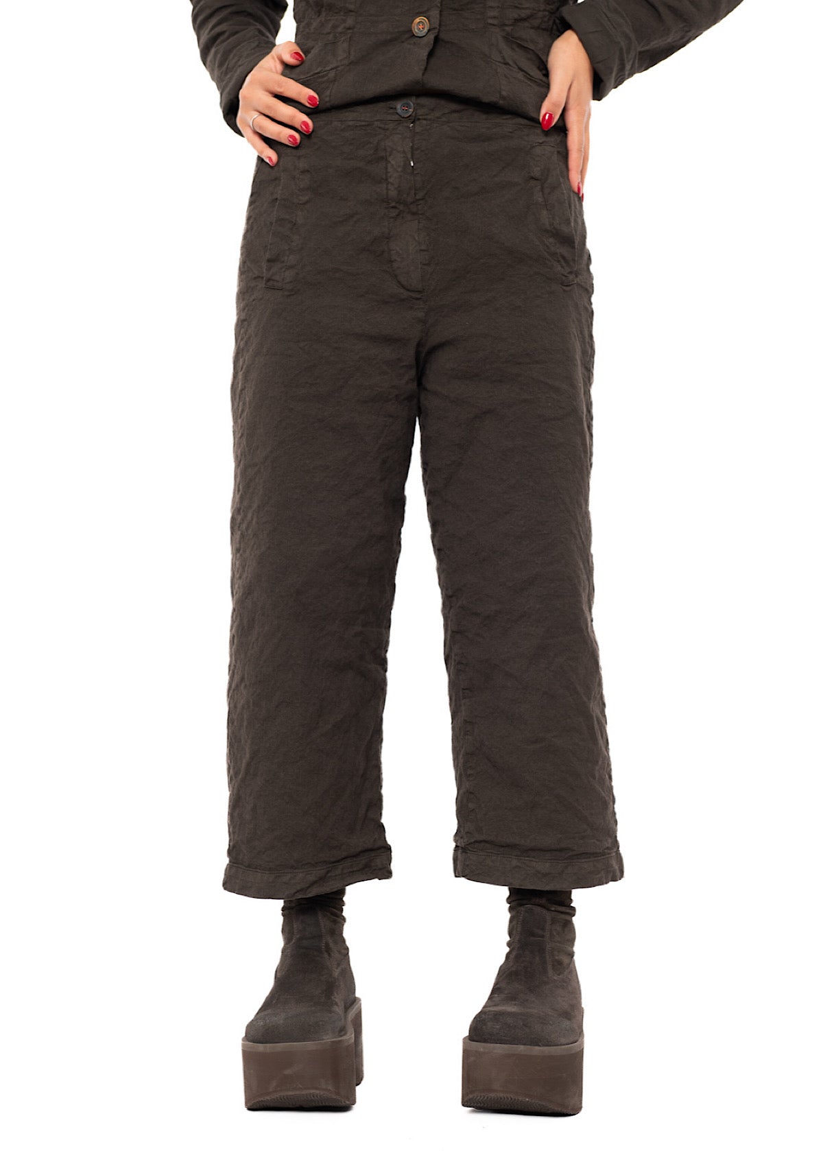 COTTON-TWILL PHILOMENA TROUSER