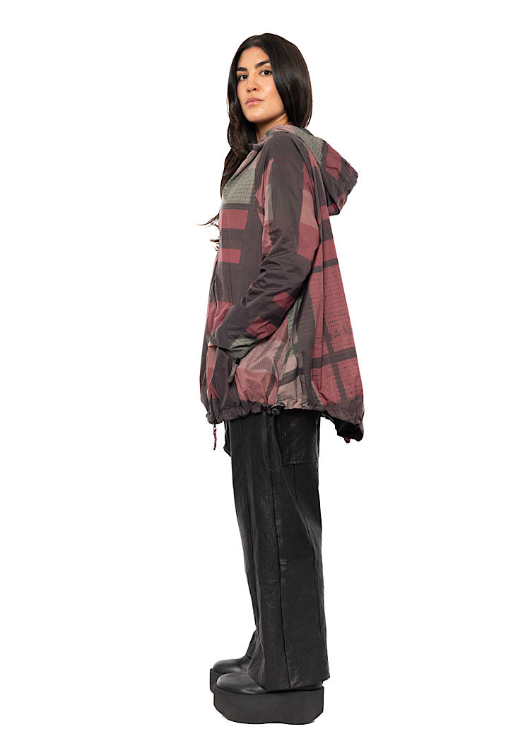 HERITAGE CHECK TECHNICAL RAIN JACKET