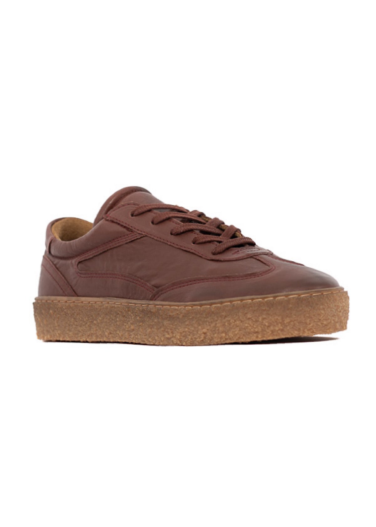 LEATHER LOW-TOP TRAINER