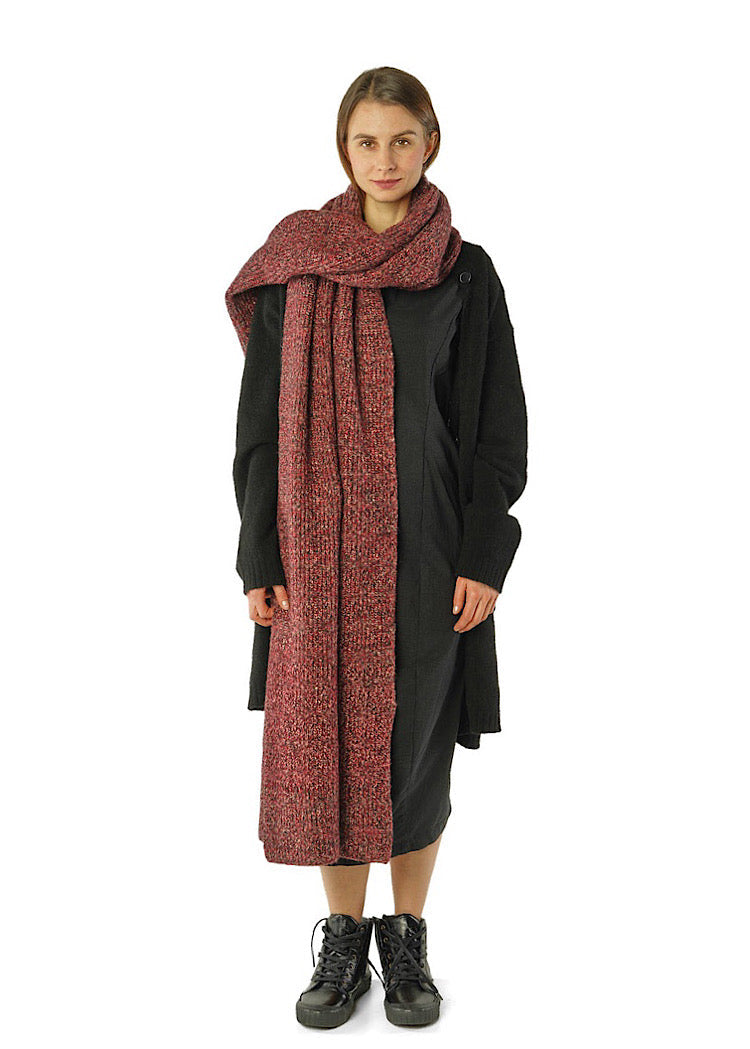 MÉLANGE KNITTED SCARF