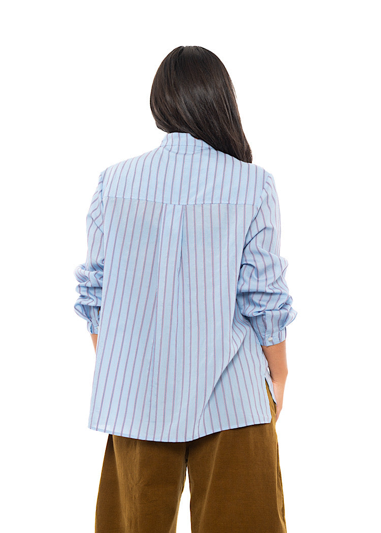 PINSTRIPE AMELIA L SHIRT