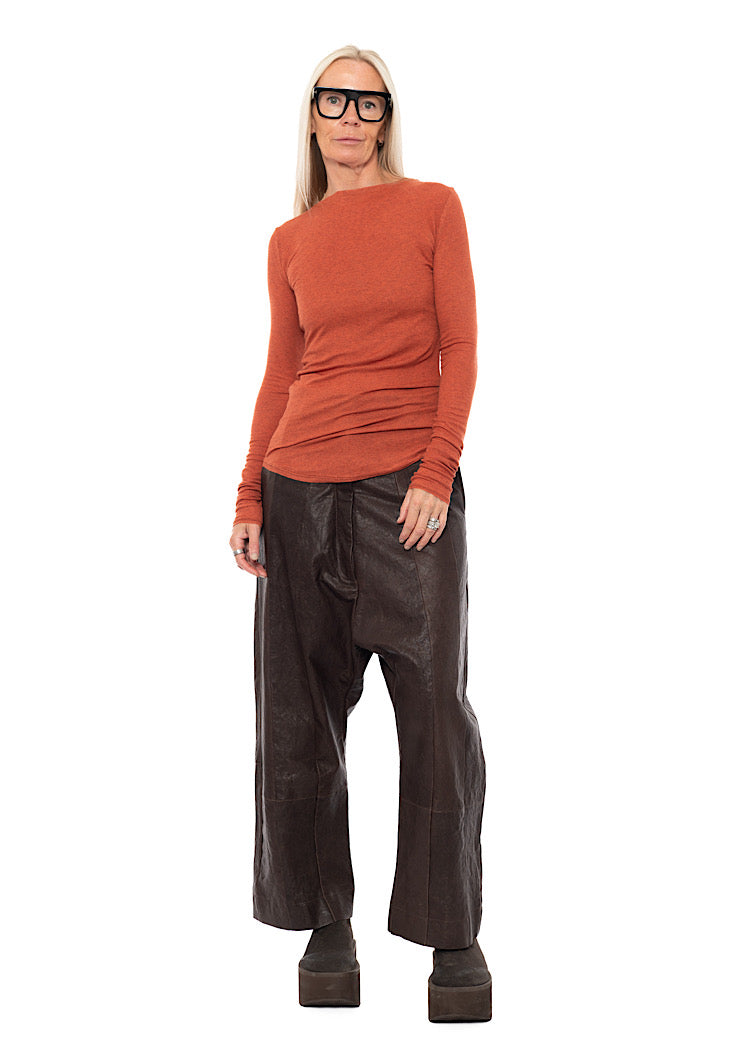 ROUND NECK LONG SLEEVE T-SHIRT