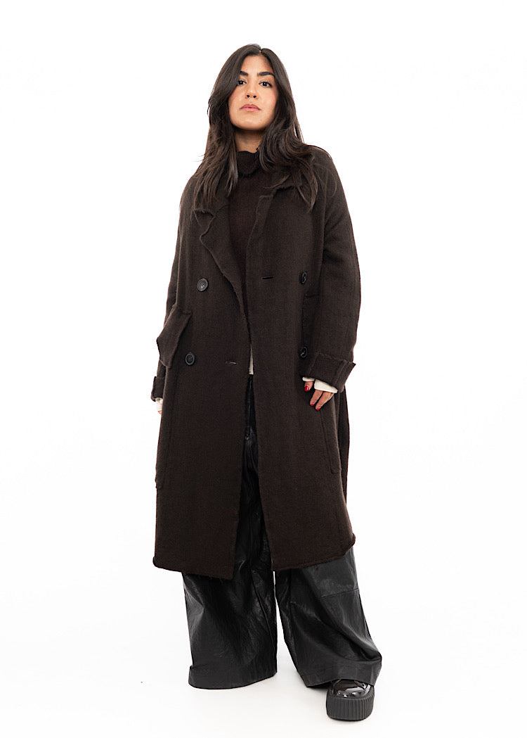 RUNDHOLZ MAINLINE KNITTED COAT