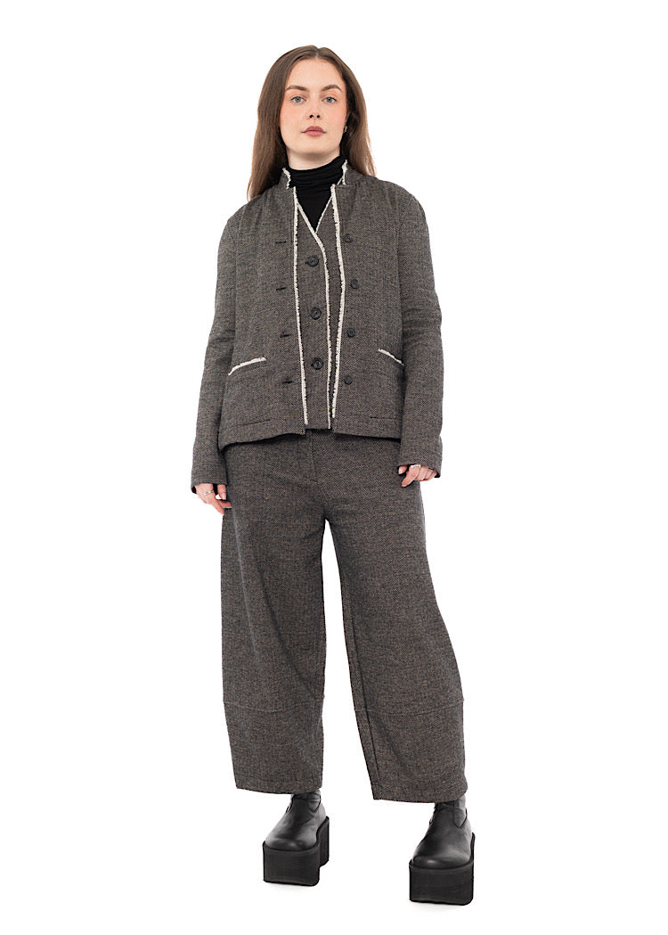 HERRINGBONE GENNY I WAISTCOAT