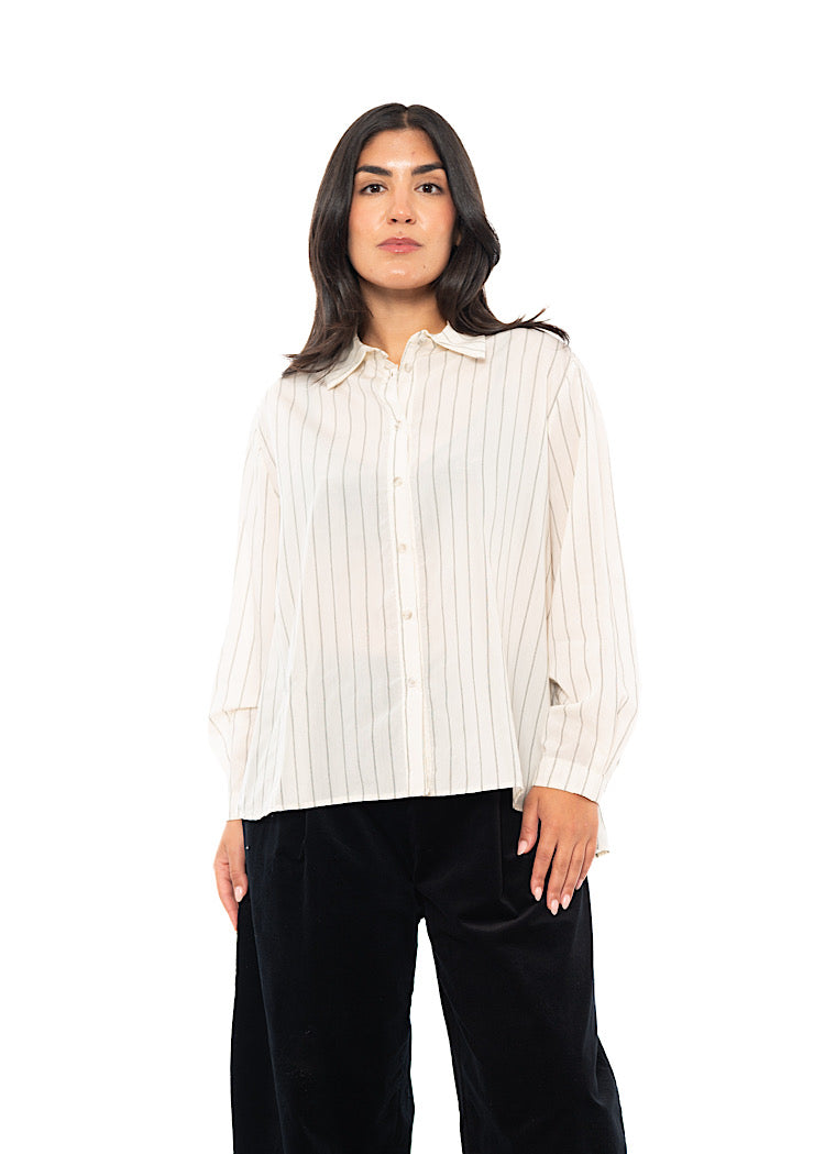 PINSTRIPE AMY SHIRT