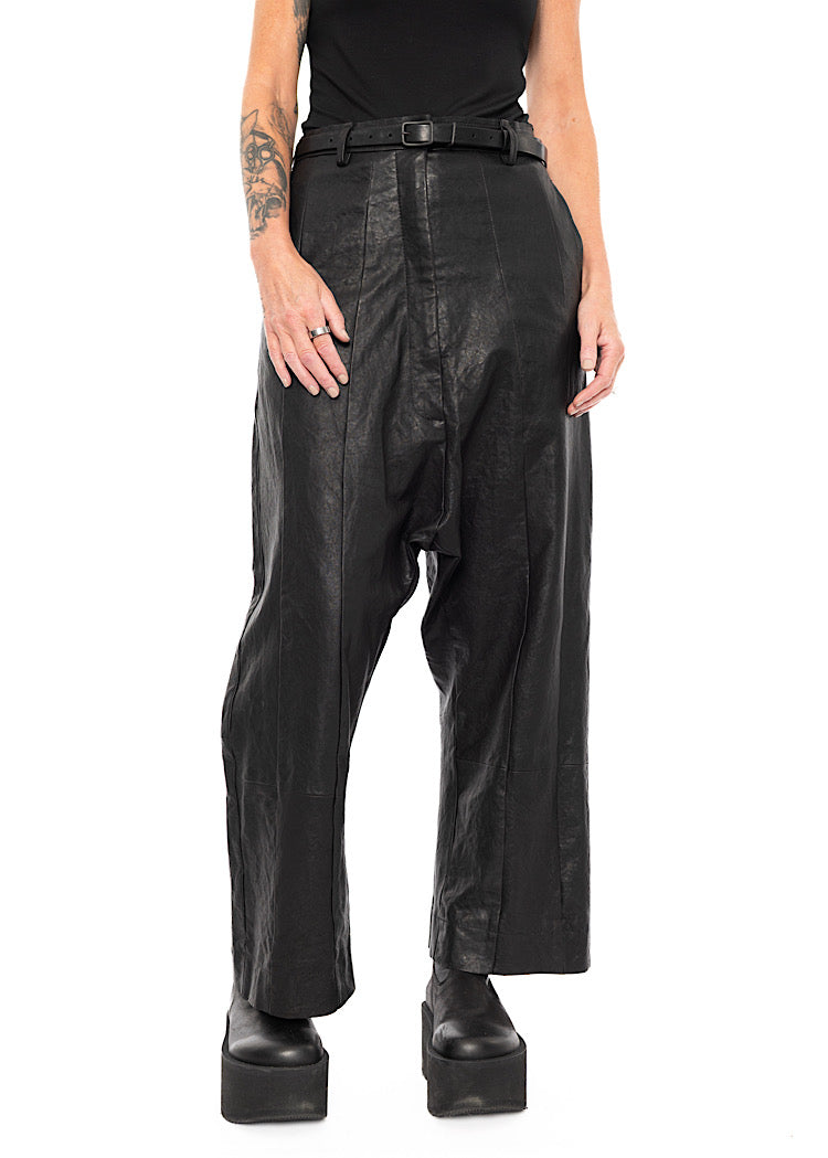 SKINNY LEATHER BELT