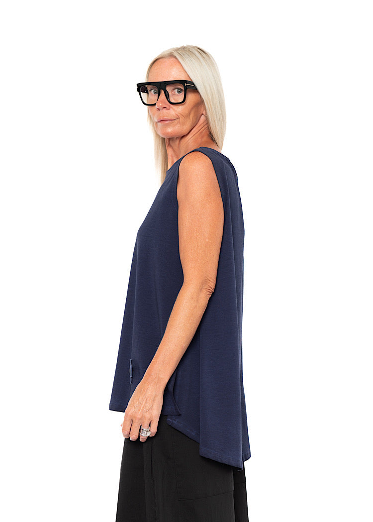 SLEEVELESS A-LINE TOP