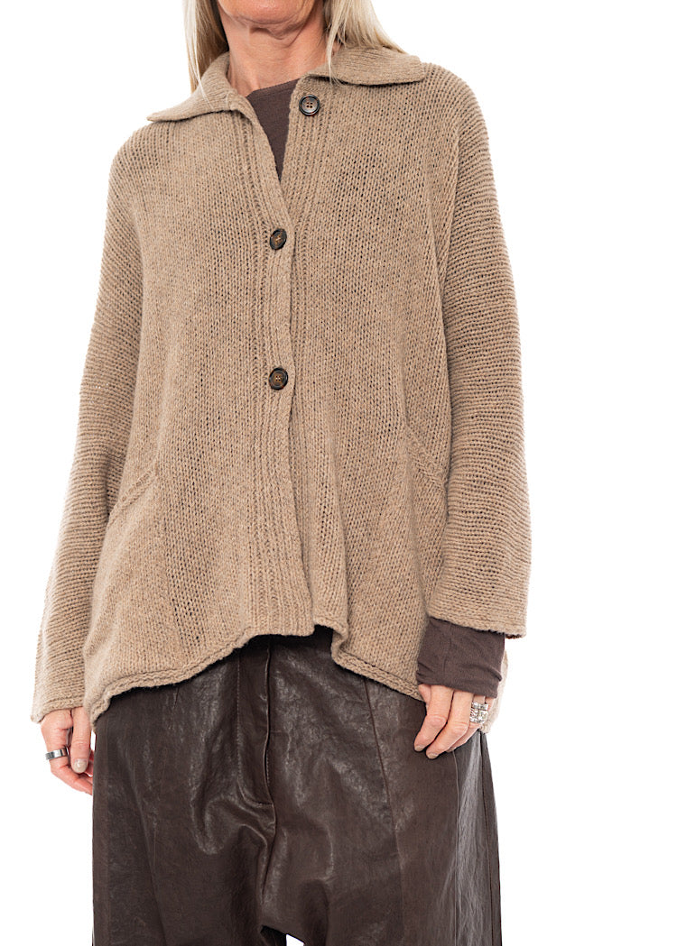 RELAXED KNIT CARDIGAN