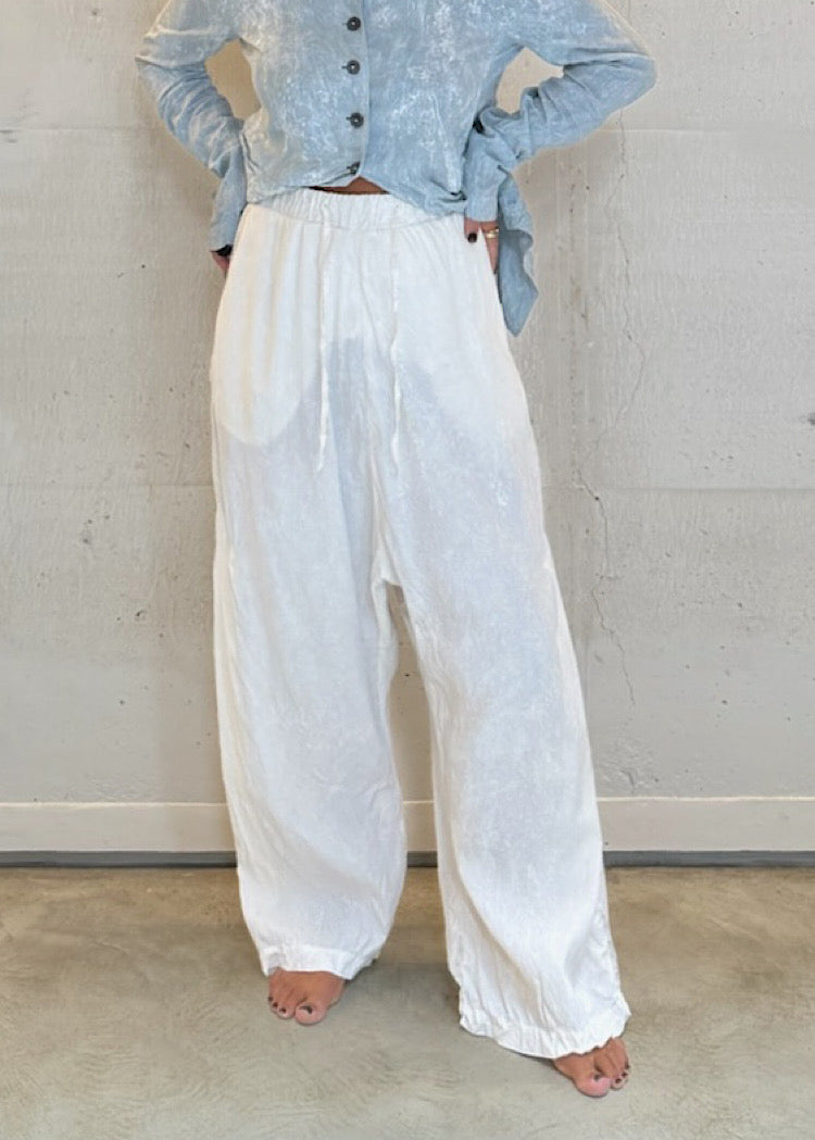 PRE-ORDER RUNDHOLZ DIP TROUSER *BLACK GLOSS | 2470115* (Shown in SEAFOAM FOG | 2470105)