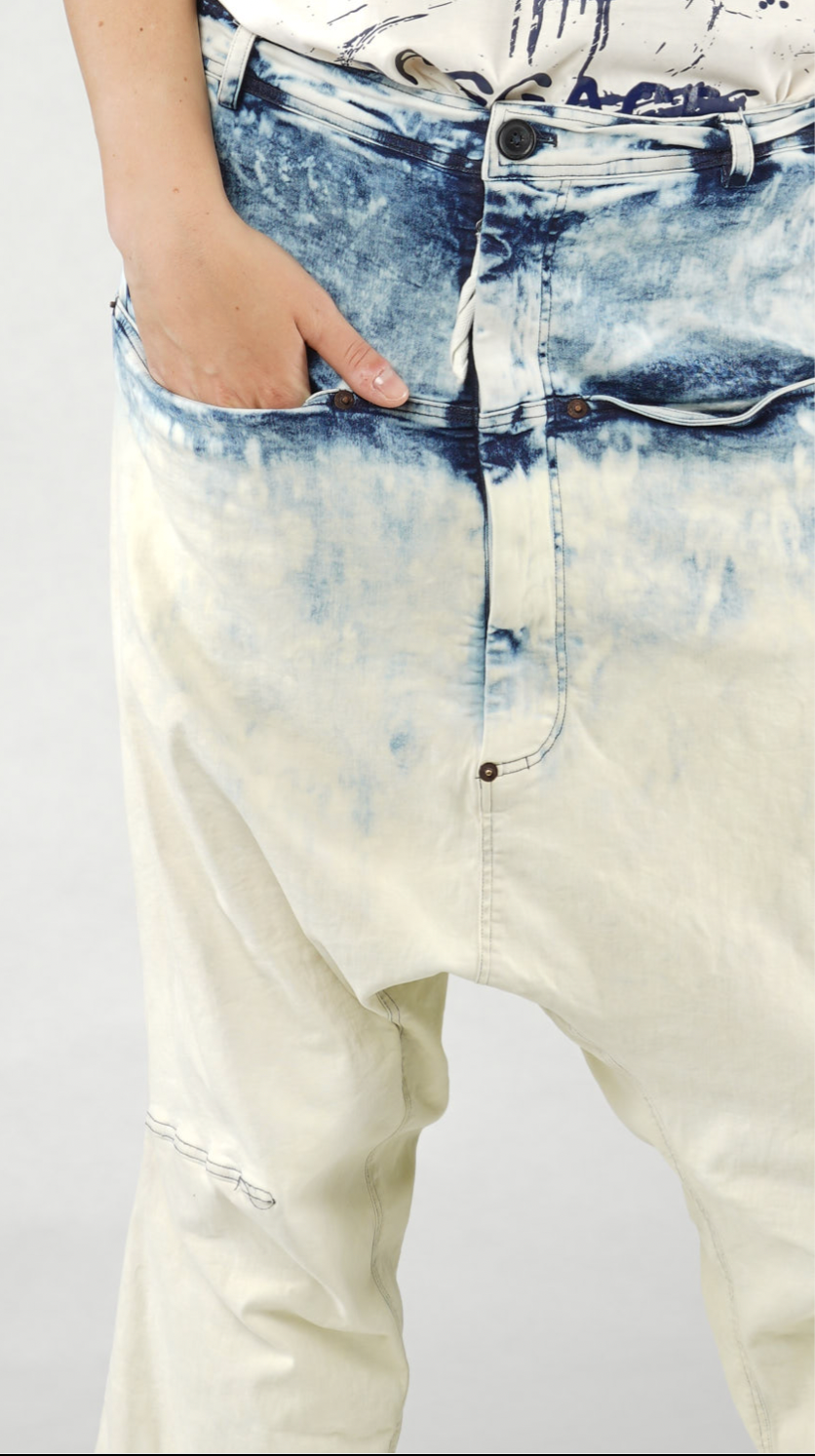 PRE-ORDER RUNDHOLZ DIP TROUSER *STONEWASH* (Shown in BLEACHWASH)