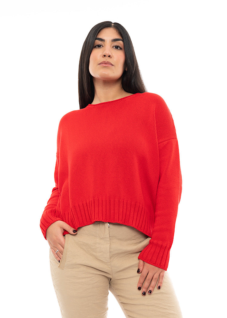 AEQUAMENTE KNITTED PULLOVER