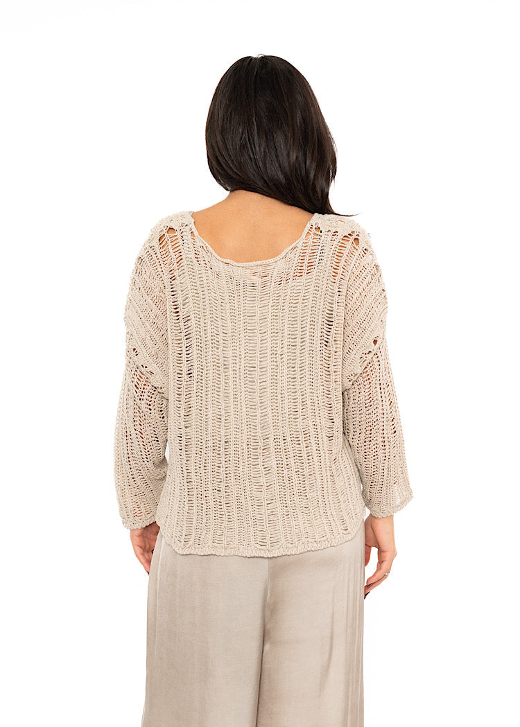 SANCTAMUERTE KNITTED PULLOVER