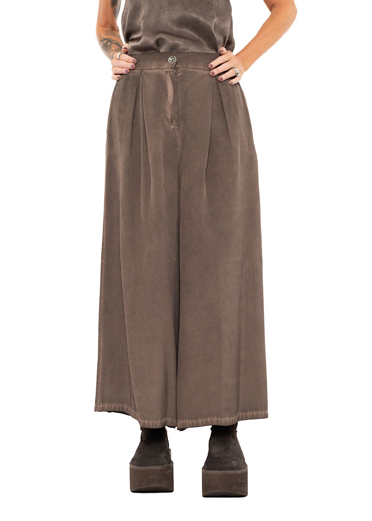 FLUID WIDE LEG TROUSER