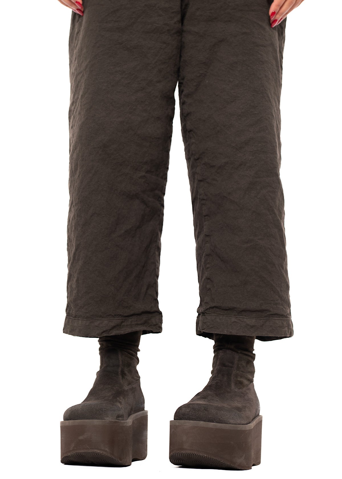 COTTON-TWILL PHILOMENA TROUSER