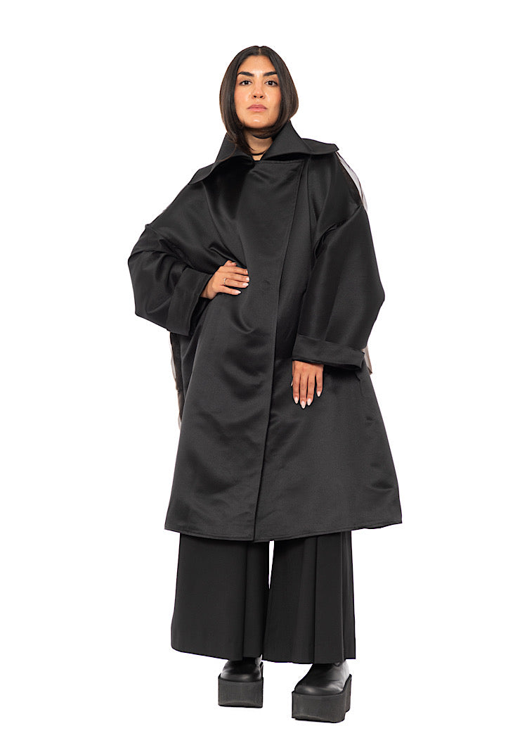 REVERSIBLE OVERSIZED COAT