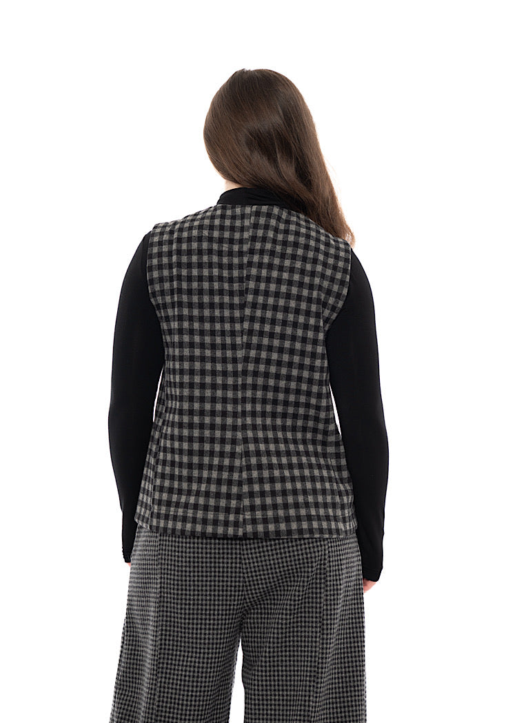 CHECKED GENNY WAISTCOAT