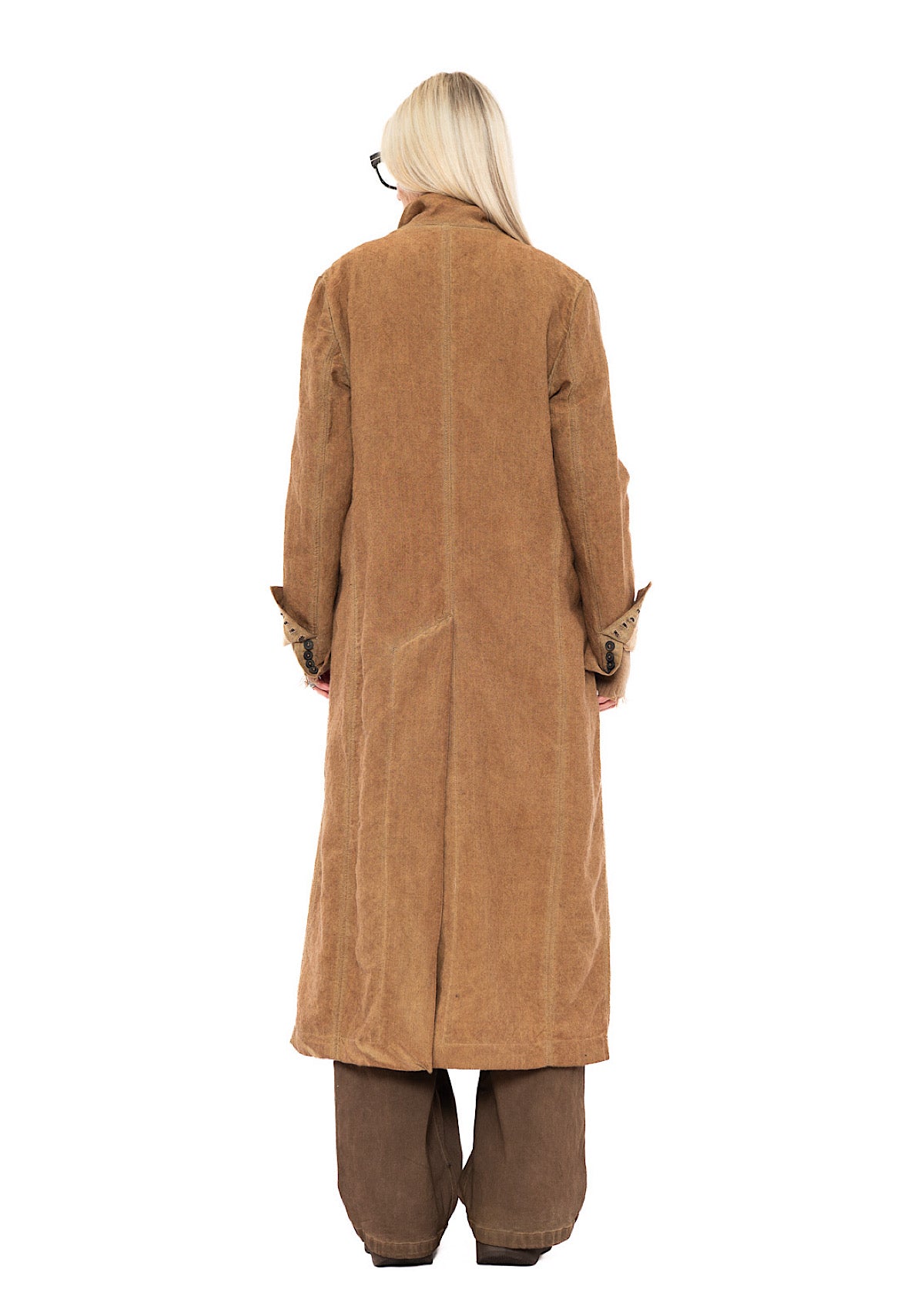 DOUBLE-BREASTED LONG COAT