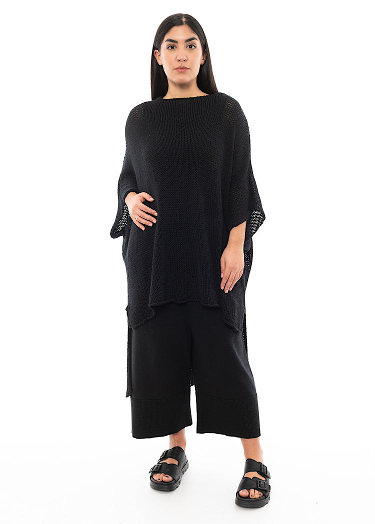 SORT AARHUS IDALIA KNITTED TUNIC