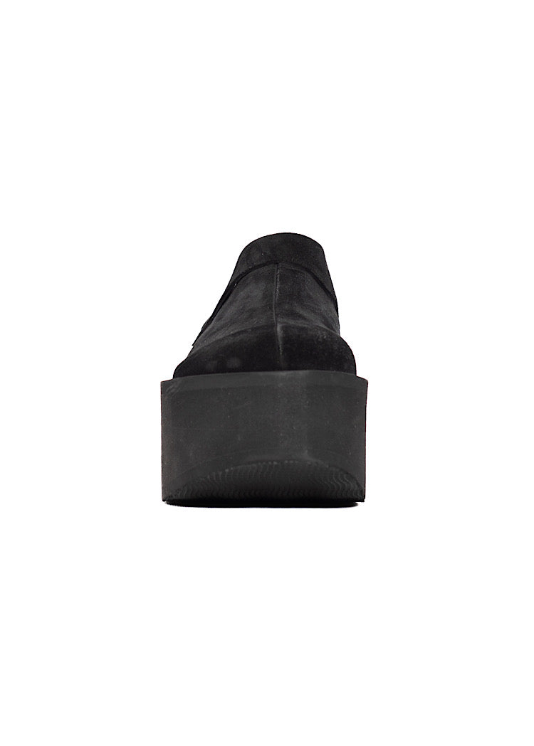 SUEDE PLATFORM CLOG