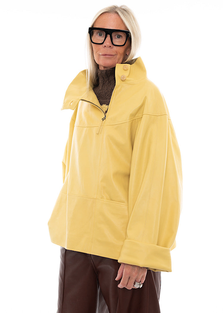 ANNETTE GÖRTZ SALMA LEATHER PULLOVER