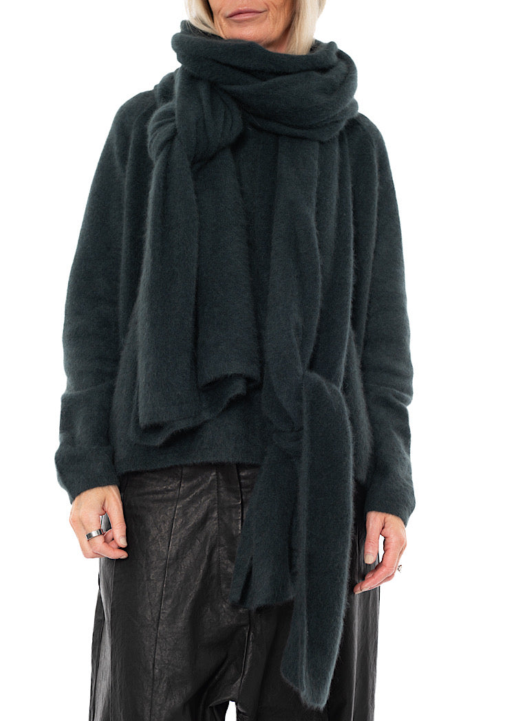 SIGNATURE RACCOON HAIR SCARF