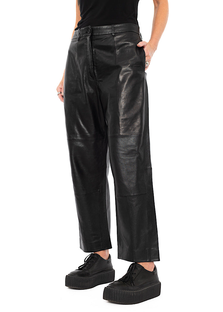 ANNETTE GÖRTZ LEATHER HOSS TROUSER