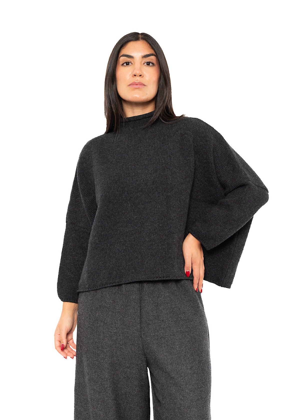 RELAXED CASHMERE BLEND FERRUCCIO PULLOVER