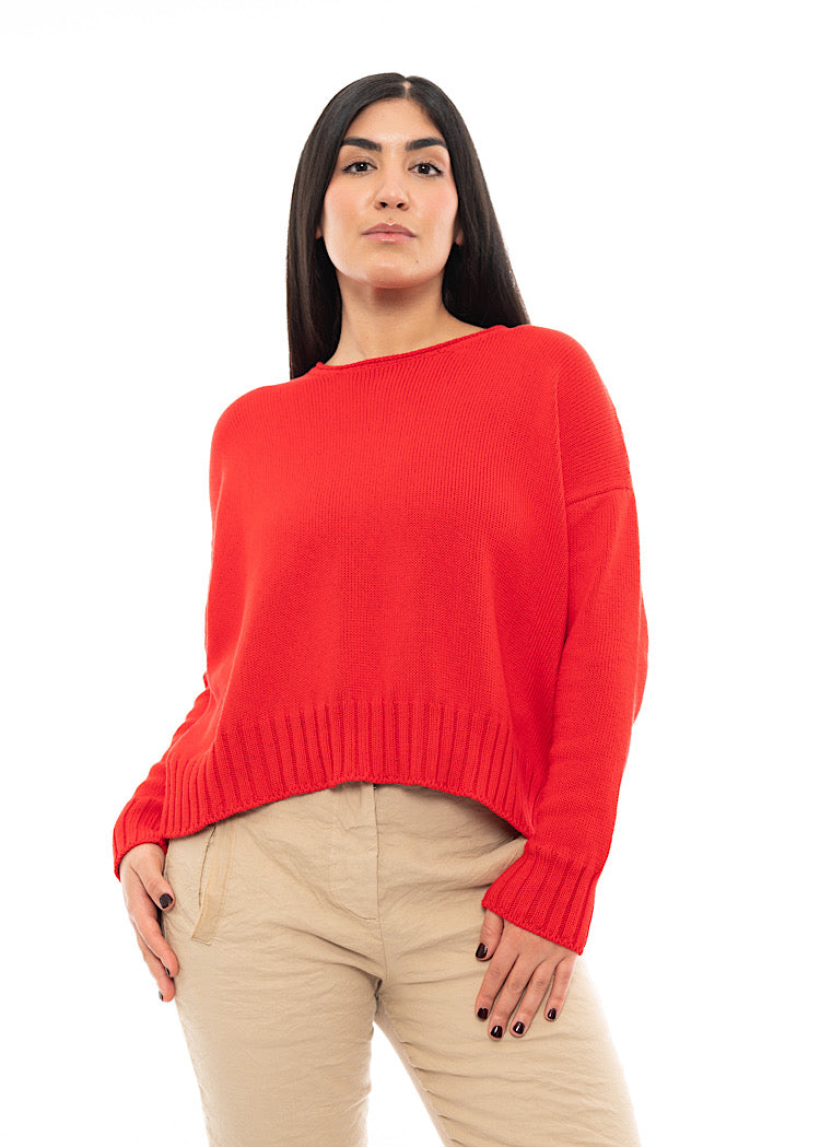 AEQUAMENTE KNITTED PULLOVER