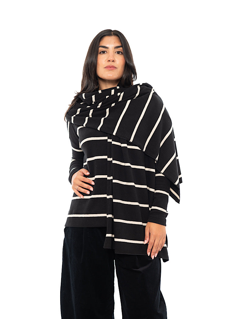 SIGNATURE STRIPED SEGOVIA SCARF