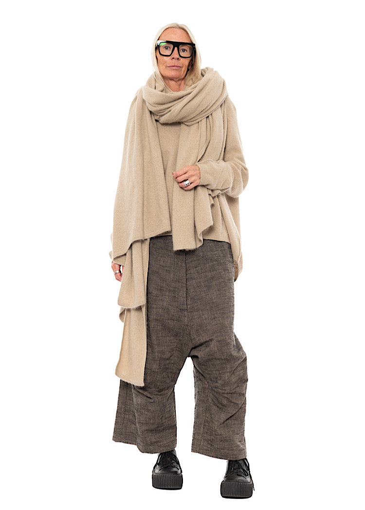 SIGNATURE RACCOON HAIR SCARF