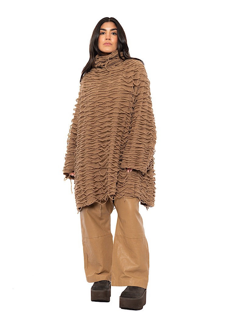 DECONSTRUCTED KNIT TUNIC