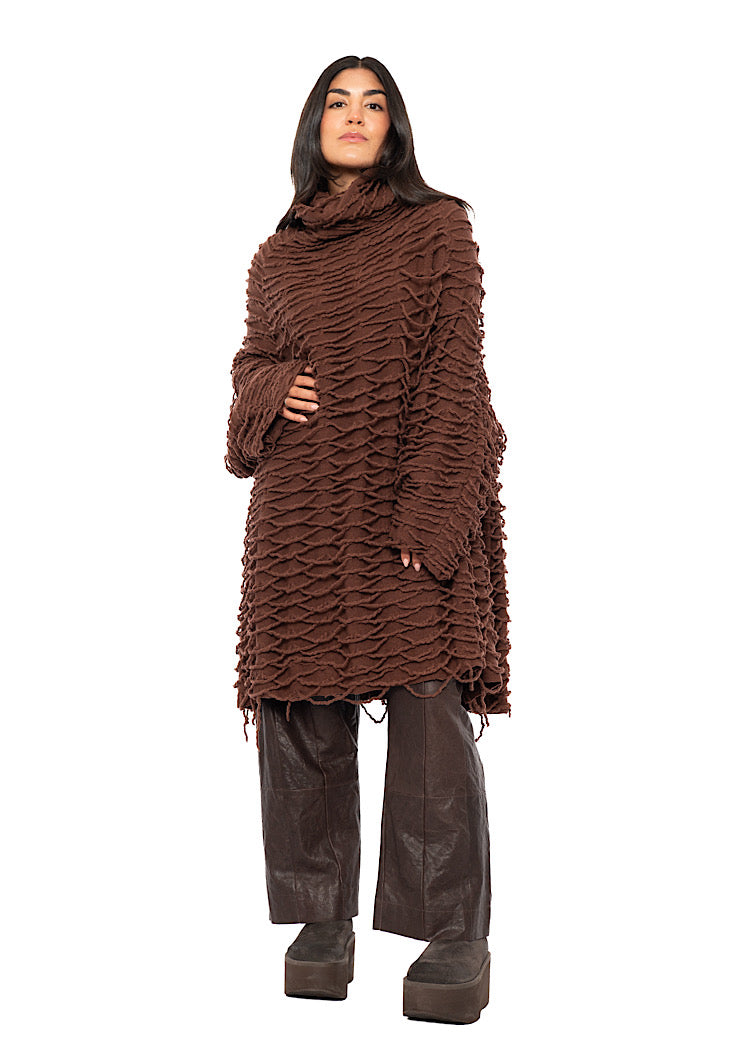DECONSTRUCTED KNIT TUNIC
