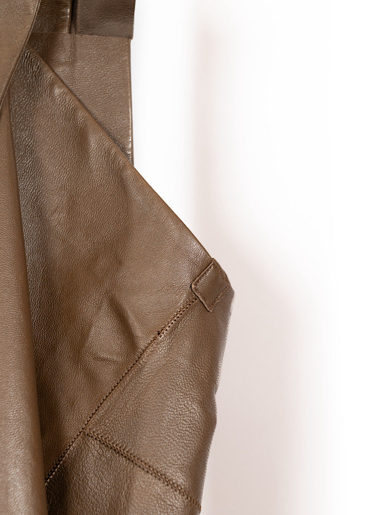 PRE-LOVED ANNETTE GÖRTZ ALO LEATHER TOP