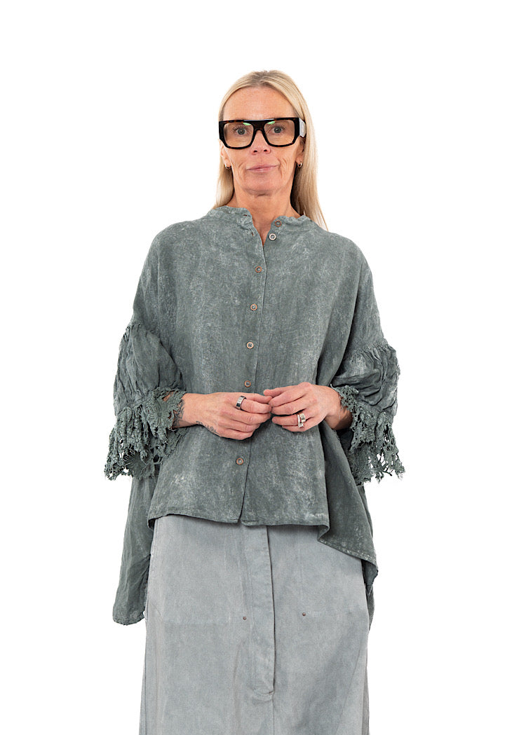 RUNDHOLZ DIP BLOUSE