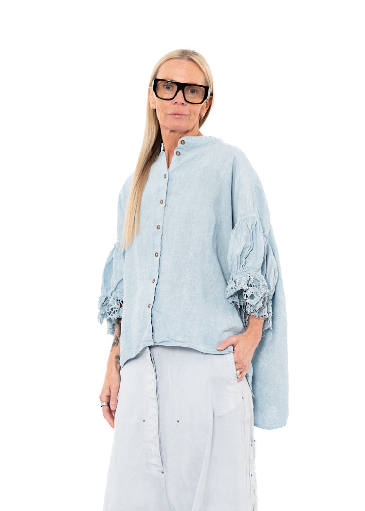 RUNDHOLZ DIP BLOUSE