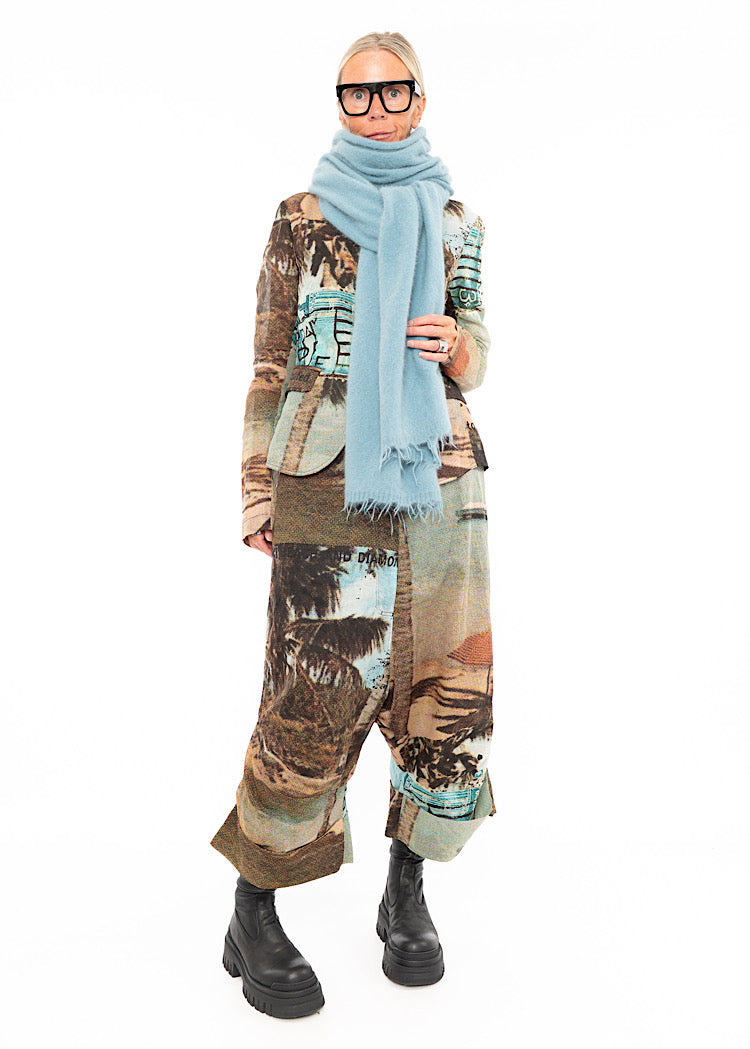 RUNDHOLZ DIP 1/3 SHARER KNITTED SCARF