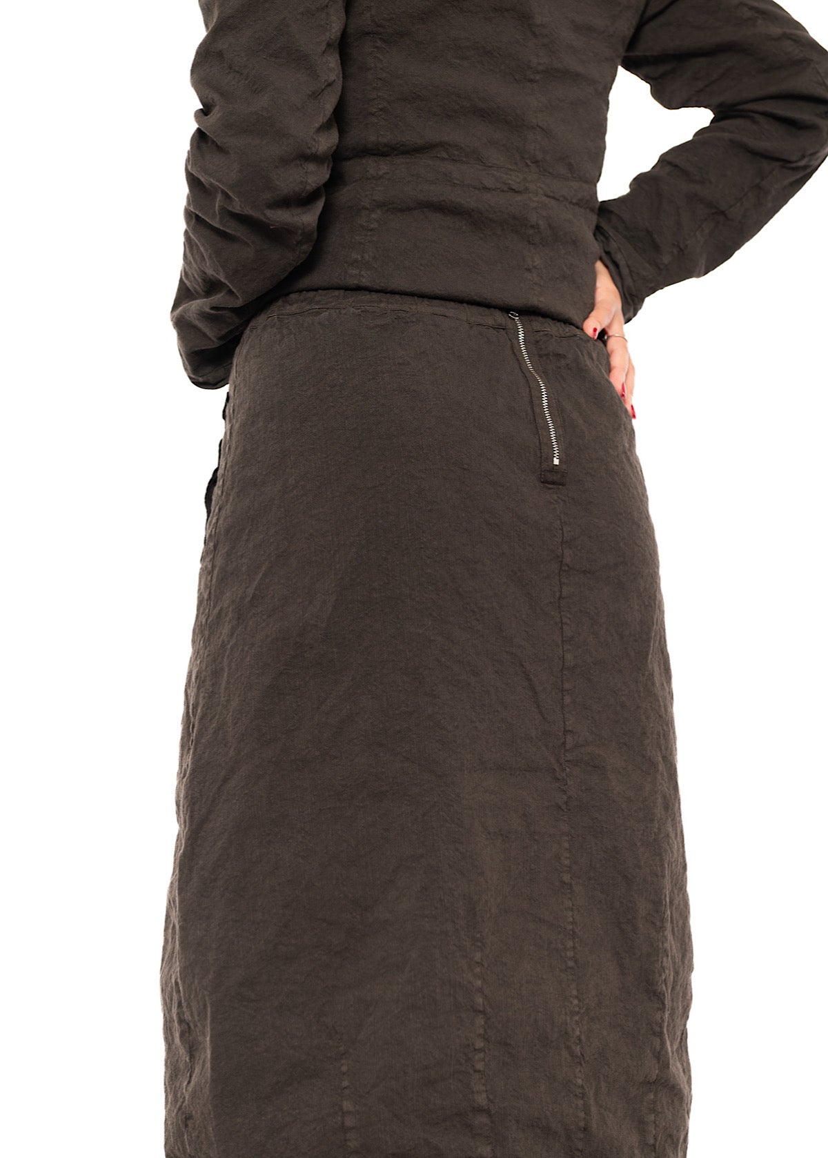 COTTON-TWILL JULIETTE SKIRT
