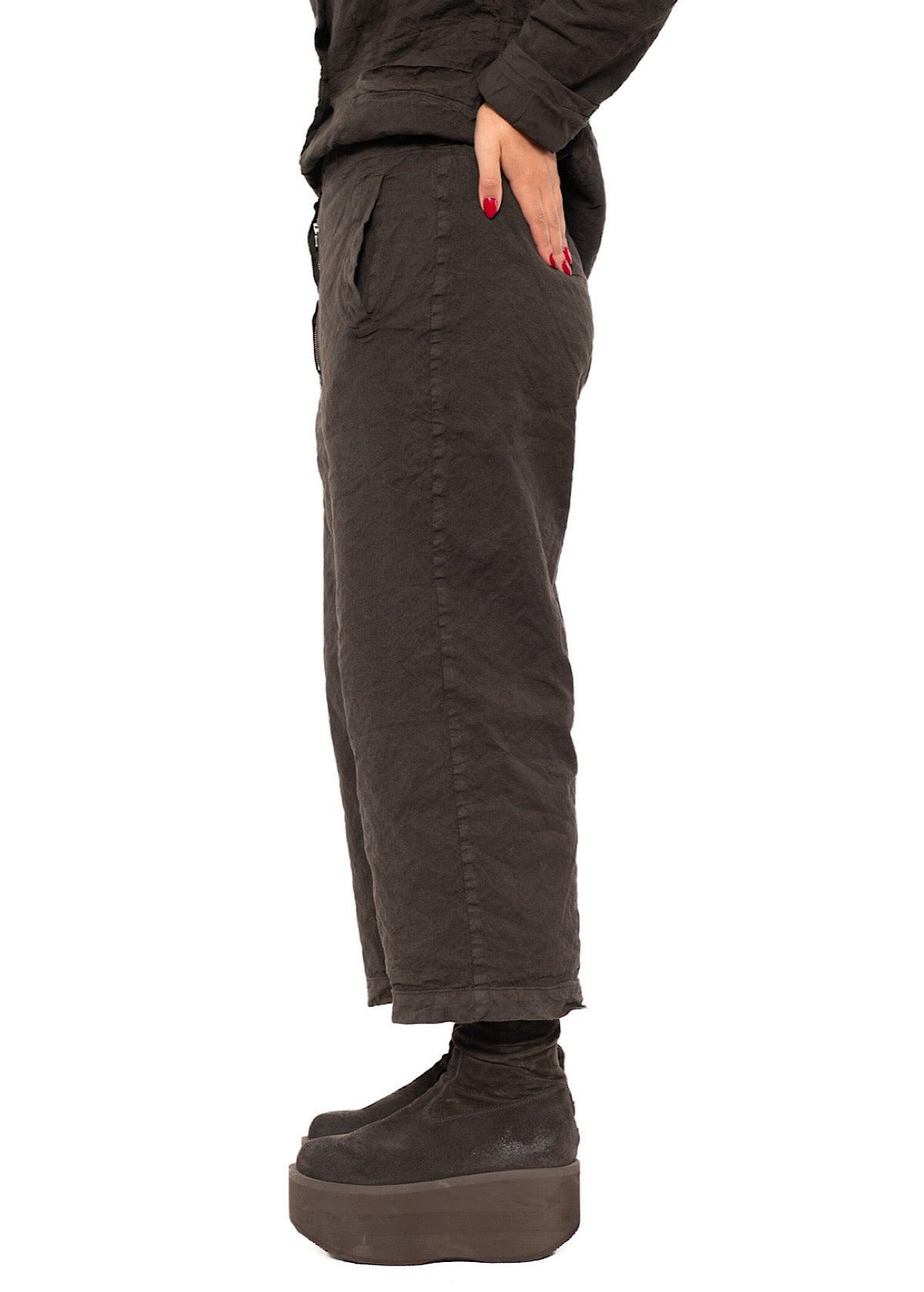 COTTON-TWILL PHILOMENA TROUSER