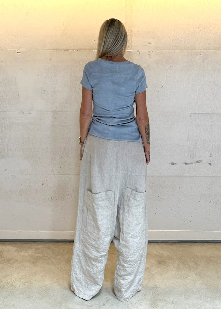 PRE-ORDER RUNDHOLZ DIP T-SHIRT *SEAFOAM FOG* (Shown in SKY FOG)