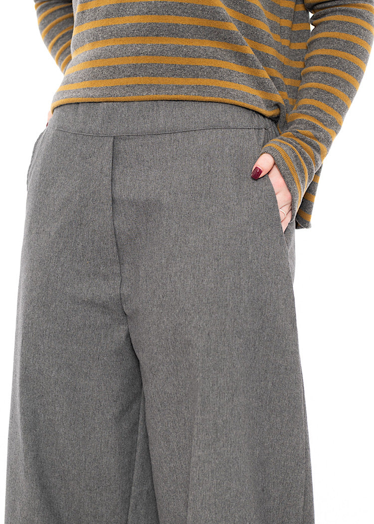STRUCTURED COTTON-MIX RIMA D TROUSER