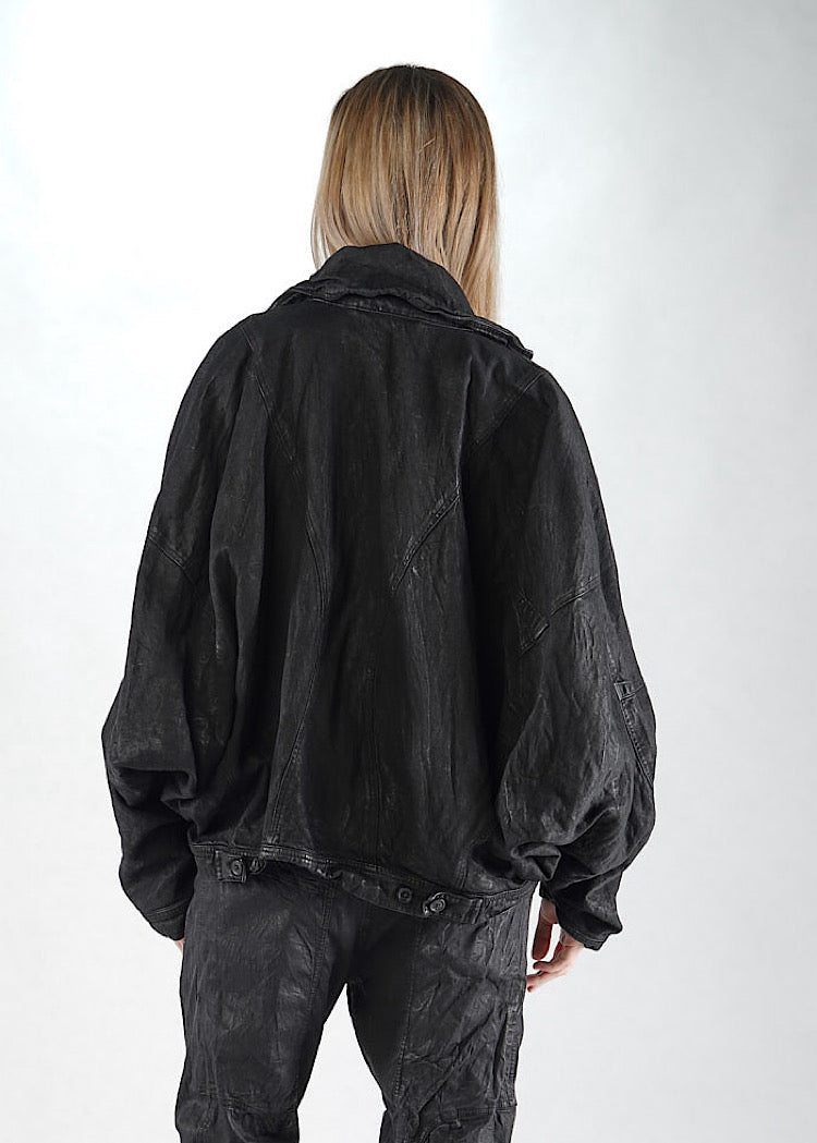 RUNDHOLZ MAINLINE JACKET *TURF WASH* (Shown in BLACK GLOSS)