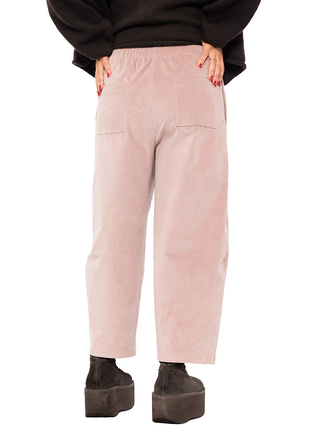 TAPERED VELVET FOSCO TROUSER