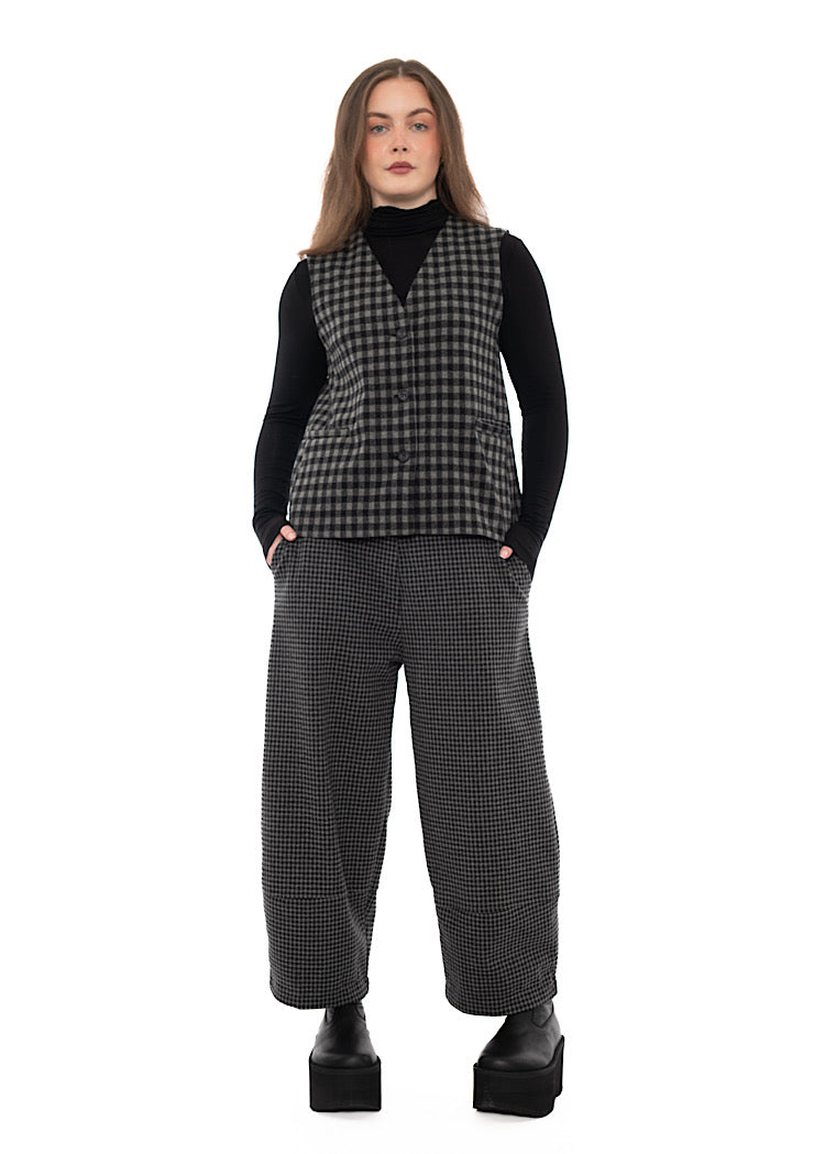 CHECKED GENNY WAISTCOAT