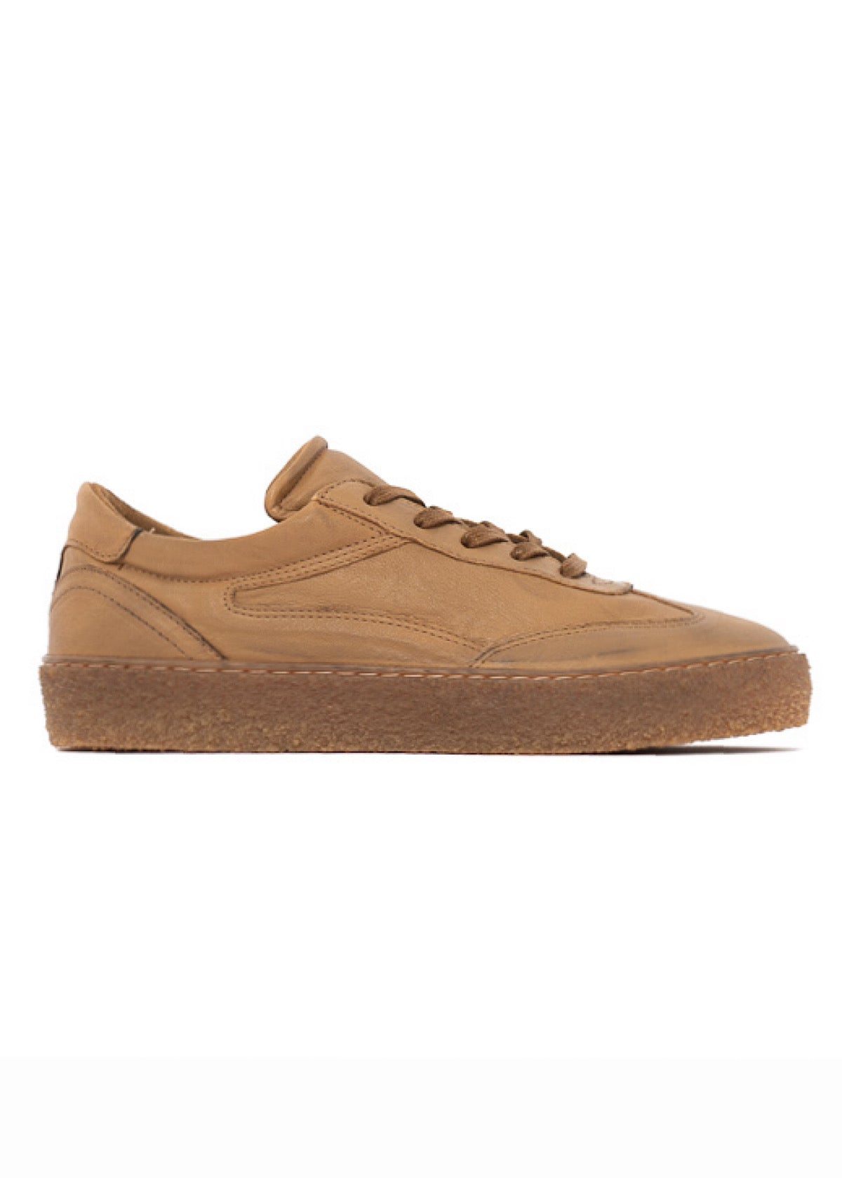 LEATHER LOW-TOP TRAINER