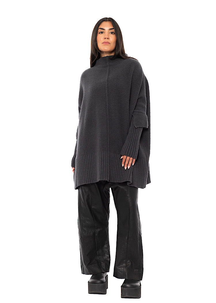 OVERSIZED KNITTED TUNIC