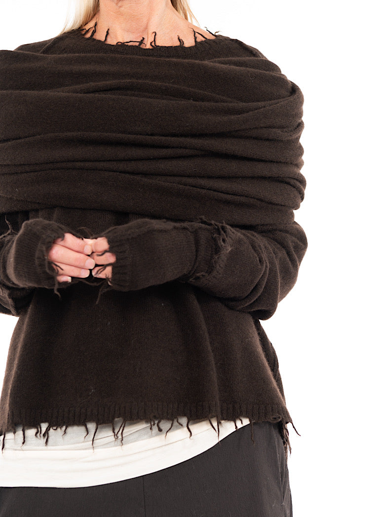 RUNDHOLZ MAINLINE KNITTED SCARF