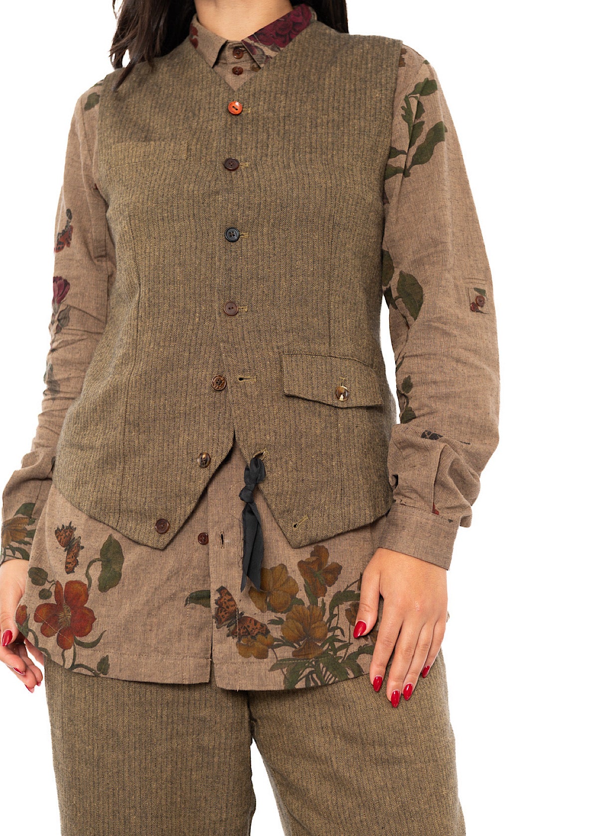 CLASSIC HERRINGBONE WAISTCOAT